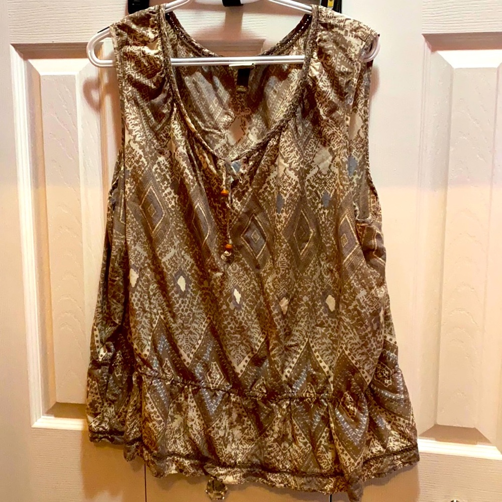 Tank Top Casual Blouse